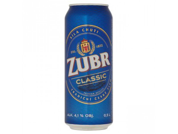 Zubr Classic светлое пиво 0,5 л